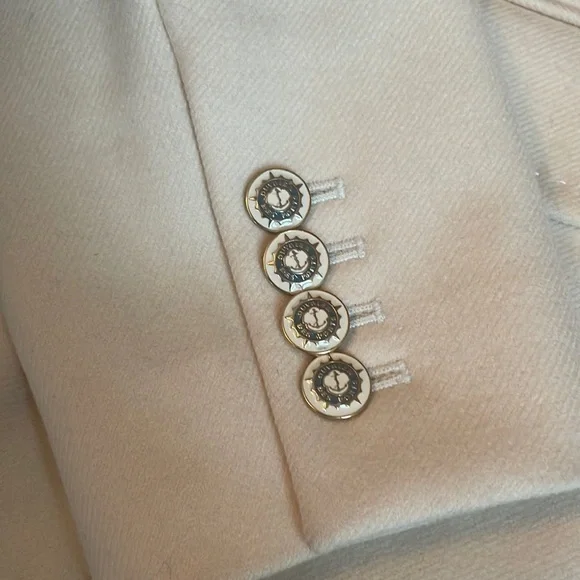 J. Crew Des Ports Ouvier Wool Cream Blazer Size 6 - Picture 2 of 10